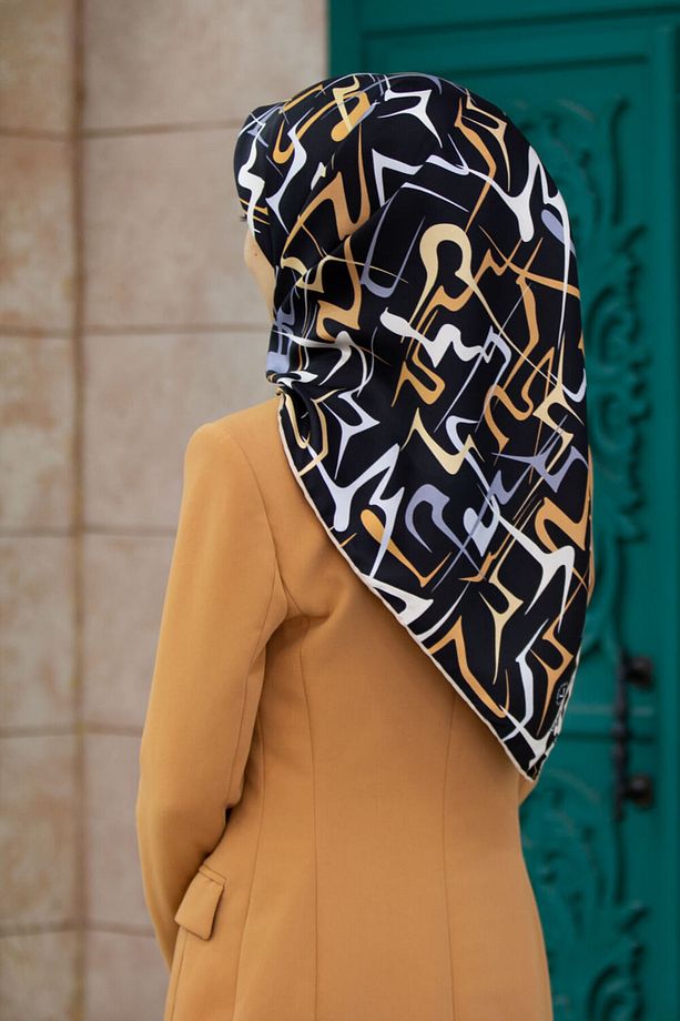 Twill İpek Eşarp - 1