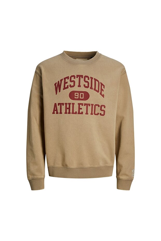 JPRBLUVARSITY SWEAT CREW NECK - 1