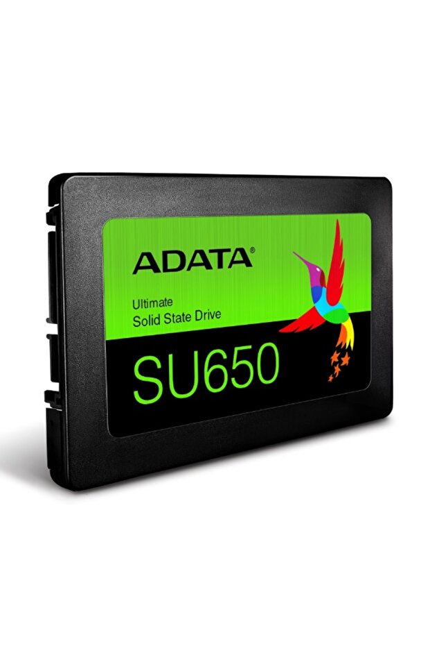 قرص SSD من نوع ADATA ASU650SS-1TT-R SU650 بحجم 2.5 بوصة وسعة 1 تيرابايت (520/450 ميغابايت/ثانية) SATA (3D NAND)