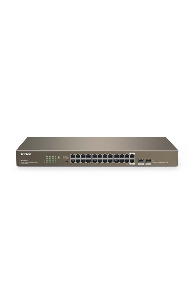 TEG1024F محول جيجابت غير مُدار ذو 24 منفذًا مع فتحتين SFP