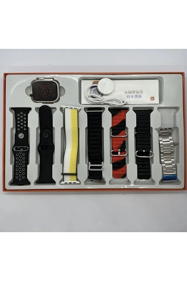 WATCH 8 ULTRA 49 MM AMAX 7 KORDONLU IOS VE ANDROİD UYUMLU OYUN VE KONUŞMA ÖZELLİKLİ - 5