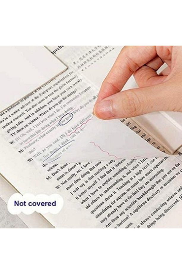 Yapışkanlı Şeffaf Post-it Ebat 75x75 Mm 50 Yaprak - 4