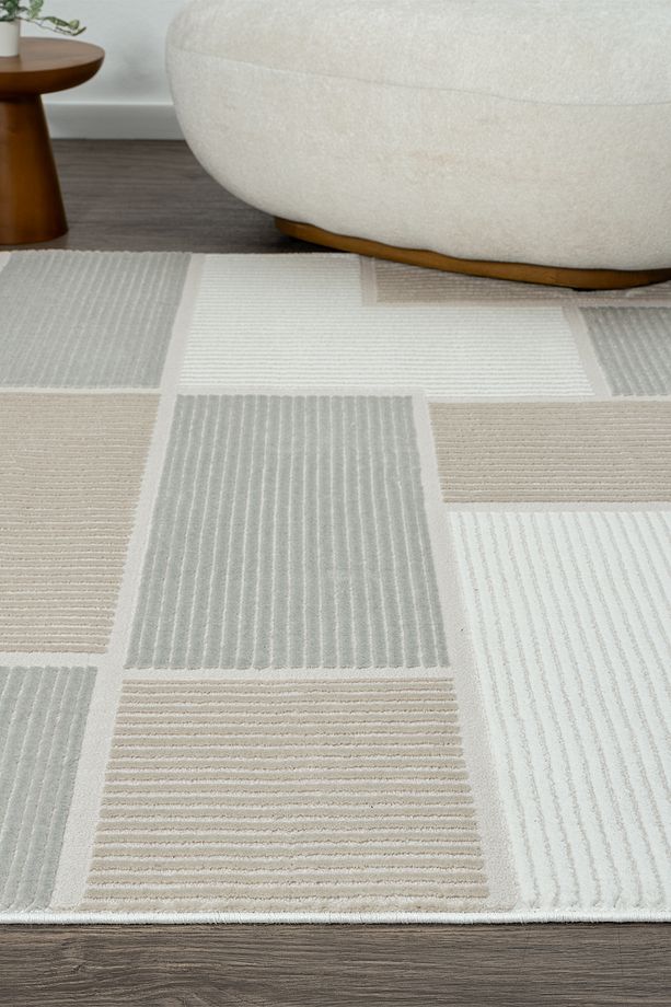 Versay Koleksiyonu Modern Dokuma Halı Salon Oturma Odası Koridor Halısı - 4