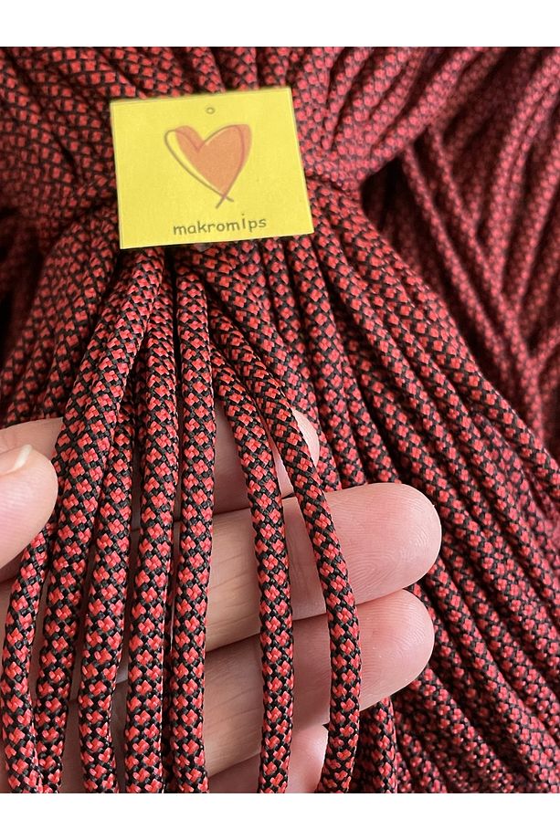 PARACORD İP 4mm 7 ÇEKİRDEK (5 metre) PARAŞÜT KORDON BİLEKLİK KAMP ÇADIR HALHAL ÇANTA ŞAPKA İPİ - 1