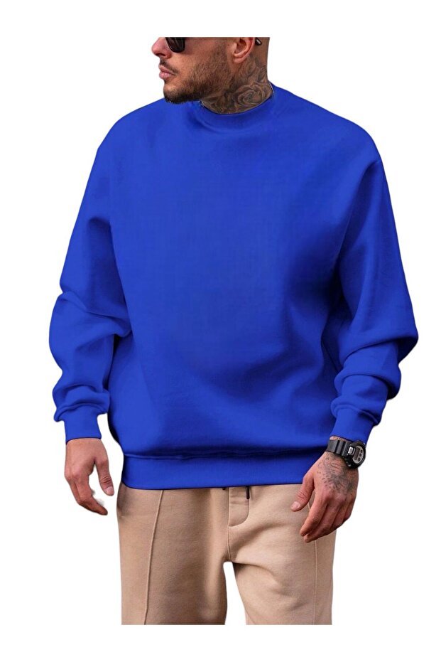 3-Ply Combed Cotton Unisex Circular Neck Sweatshirt