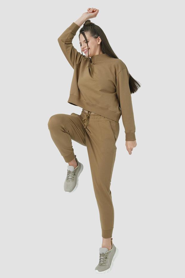 Kai Camello Lycra Combed Pocket Jogger Sports Tracksuit - 1