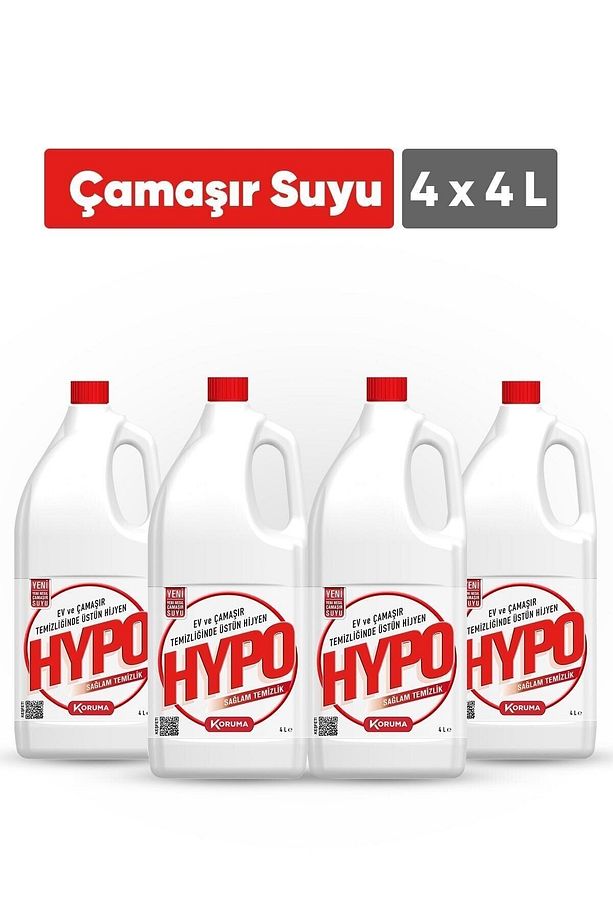 Hypo Çamaşır Suyu 4000 Ml - 4`lü Paket - 1