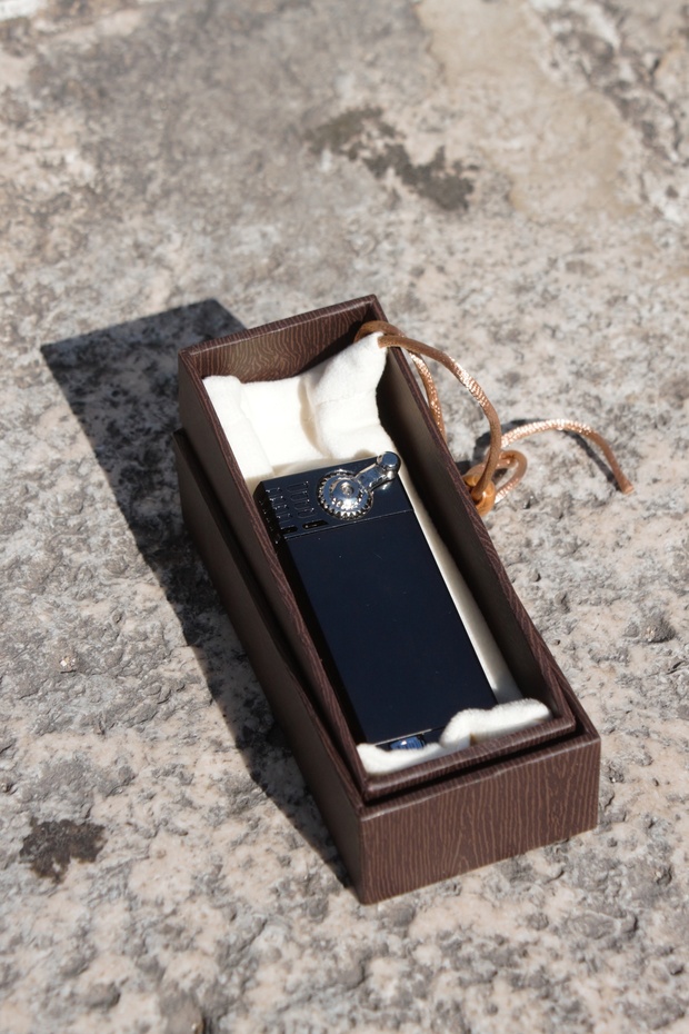 Vintage Tasarım Metal Tek Torch Çakmak - 1