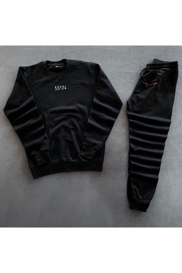 MAN Sweatshirt and Tracksuit 2-Piece Combination