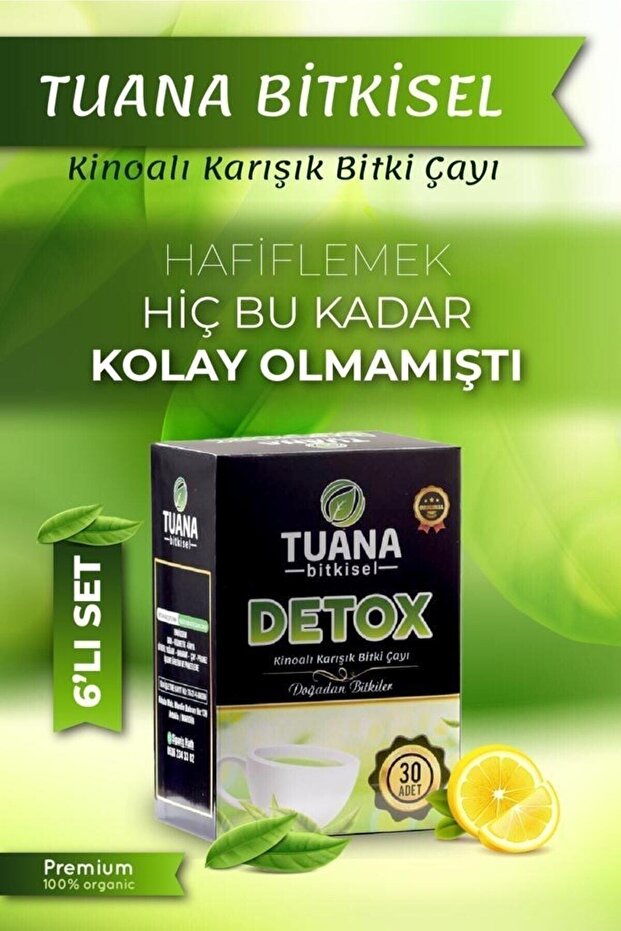 Bitkisel Karışımlı Detox Form Çayı 6 Lı Set - 4