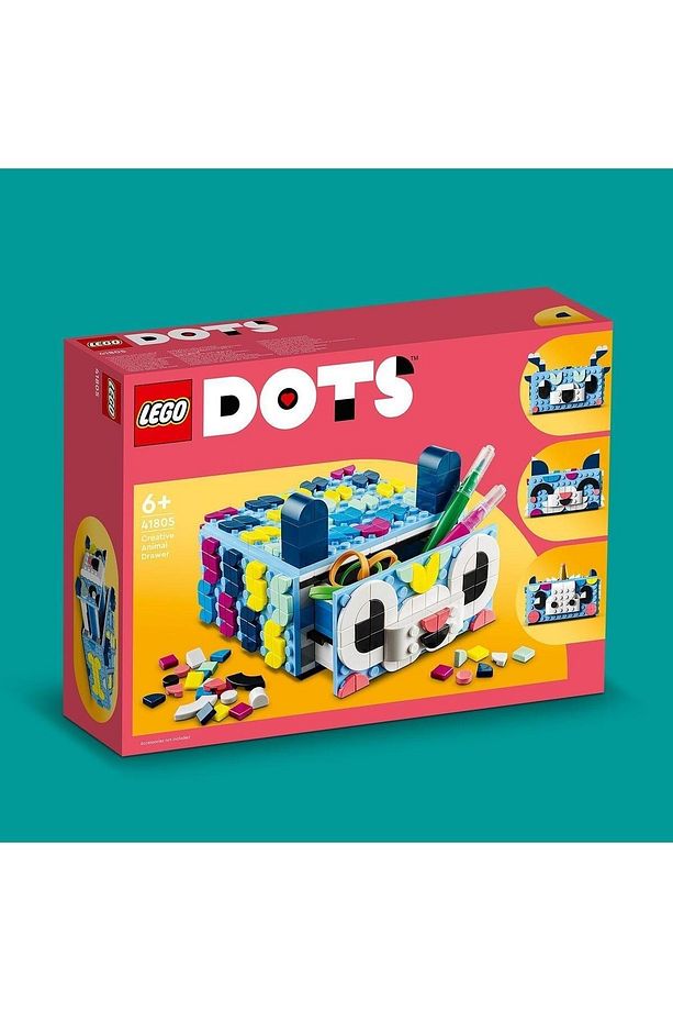 ® DOTS Yaratıcı Hayvan Çekmecesi 41805 - İnşa Edilebilen Kendin Yap Saklama Kutusu (643 Parça) - 5