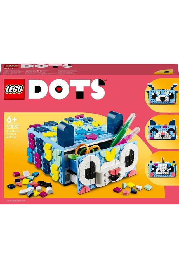® DOTS Yaratıcı Hayvan Çekmecesi 41805 - İnşa Edilebilen Kendin Yap Saklama Kutusu (643 Parça) - 9