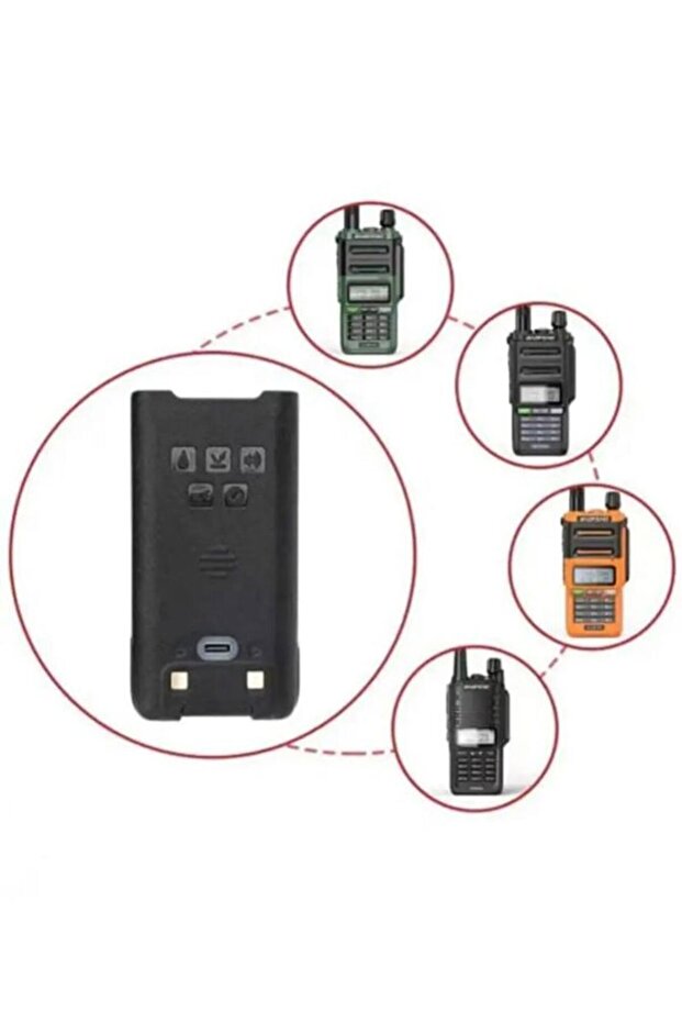 Uv-9r Pro Type-c Batarya - 2