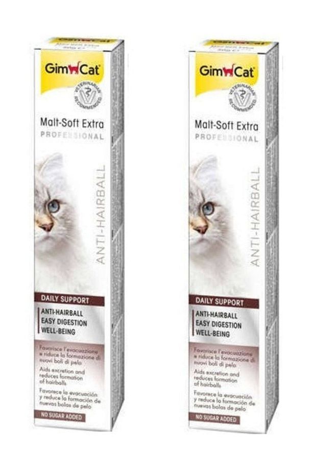 Malt-soft-extra Tüy Yumağı Kontrol Kedi Macunu 20 gr * 2 Adet - 1