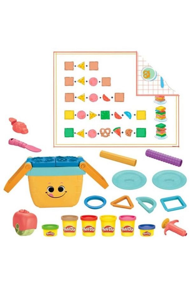 Play-Doh Piknik Şekilleri Başlangıç Seti F6916 - 1