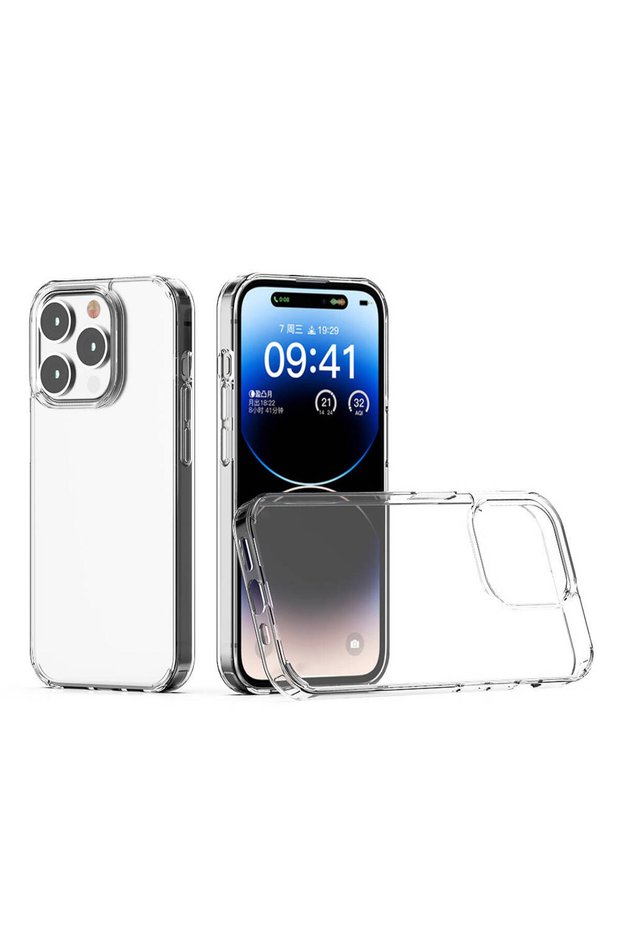 Case Compatible with Transparent Renskiz Coss Cover for Apple iPhone 15 Pro Max