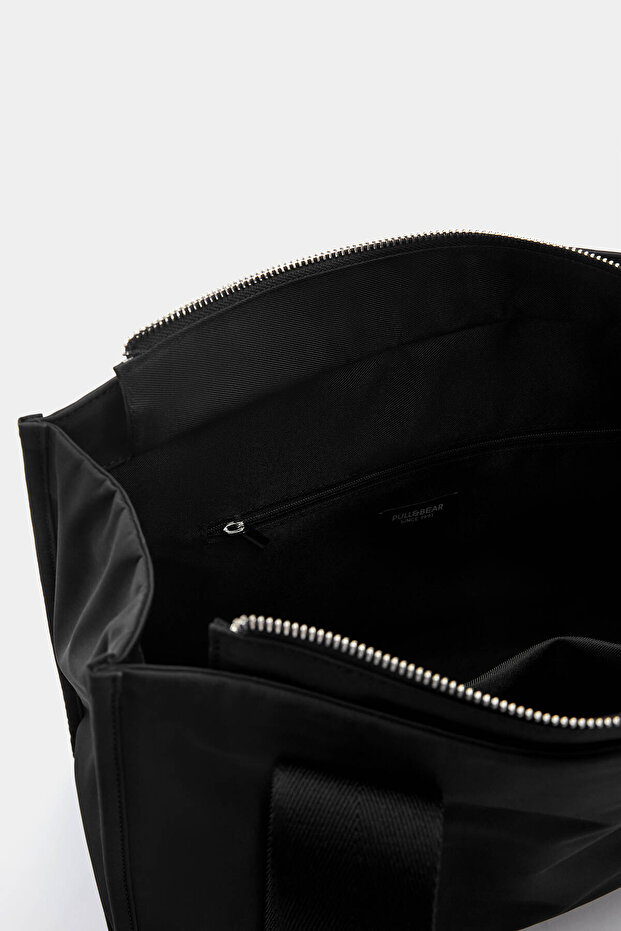 Siyah tote çanta - 3