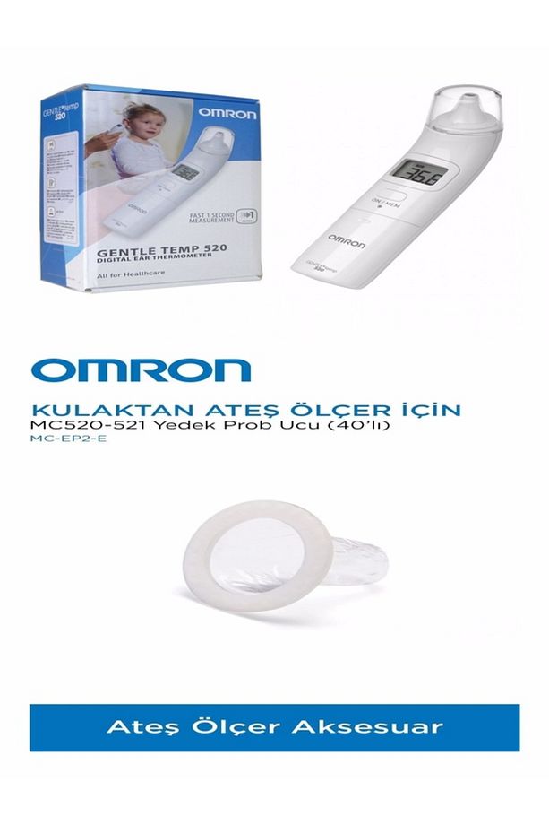 MC-520 E HAFIZALI KULAKTAN ATEŞ ÖLÇER + OMRON 40 ADET UYUMLU PROP UCU - 1