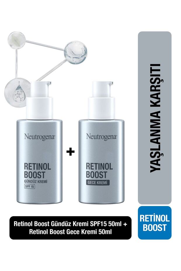 Retinol Boost Kırışıklık Karşıtı Gündüz Kremi Antiaging 50 Ml + Retinol Boost - 2
