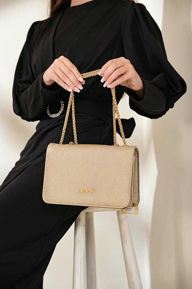 317 Gold Women's Evening Dress Shoulder Bag