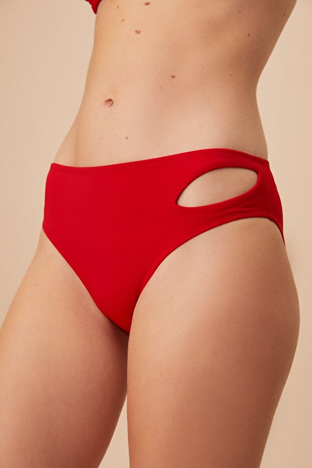 Side Detailed Bikini Bottom