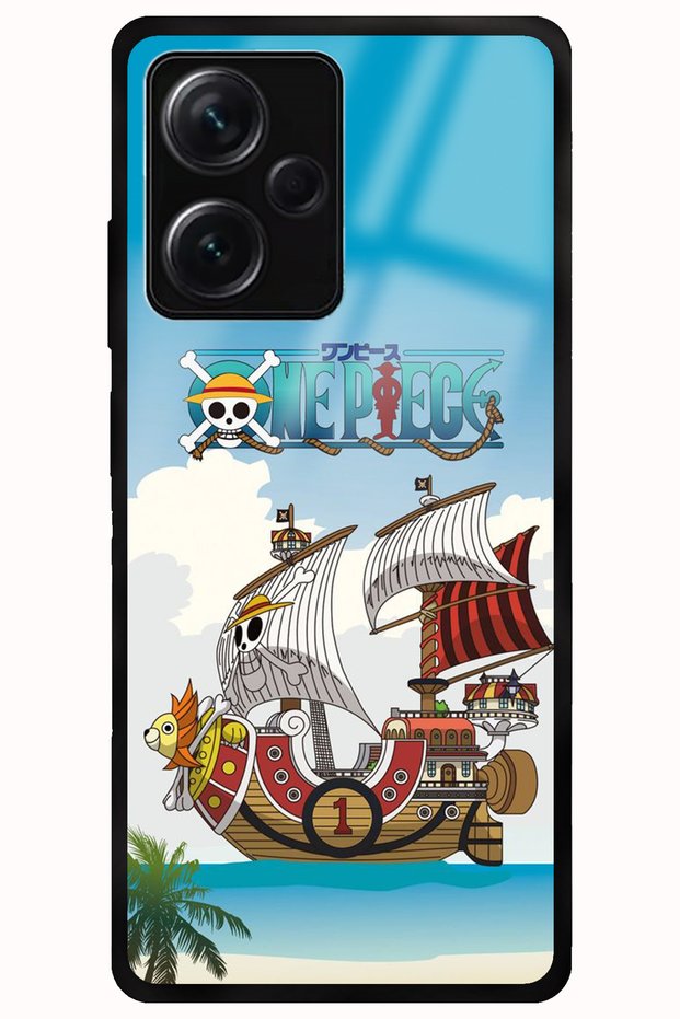 Xiaomi Redmi Note 12 Compatible Camera Protected Premium One Piece Sunny Patterned Glossy Phone Case