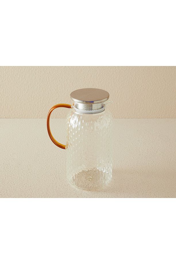 Cherry Borosilkat Cam Sürahi 1900 Ml Şeffaf - 2