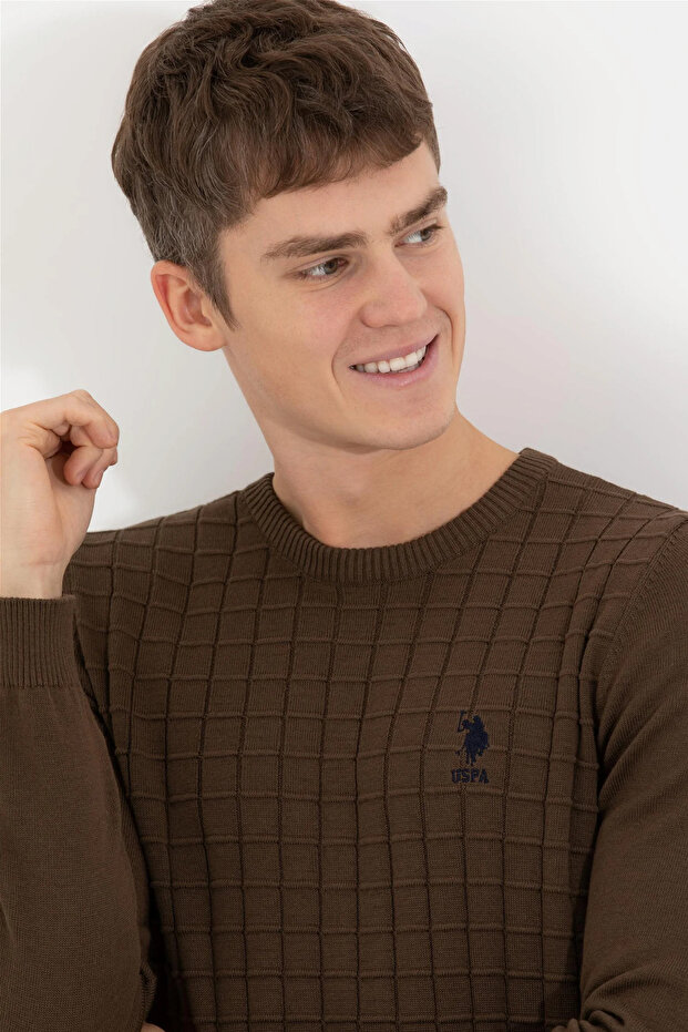 Men's Crew Neck Knitwear Sweater