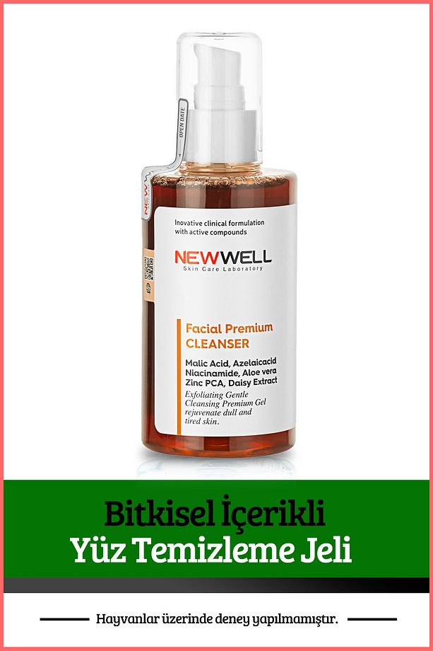 Bitkisel İçerikli Yüz Temizleme Jeli (Tüm Cilt Tipleri) 200 ML - 1