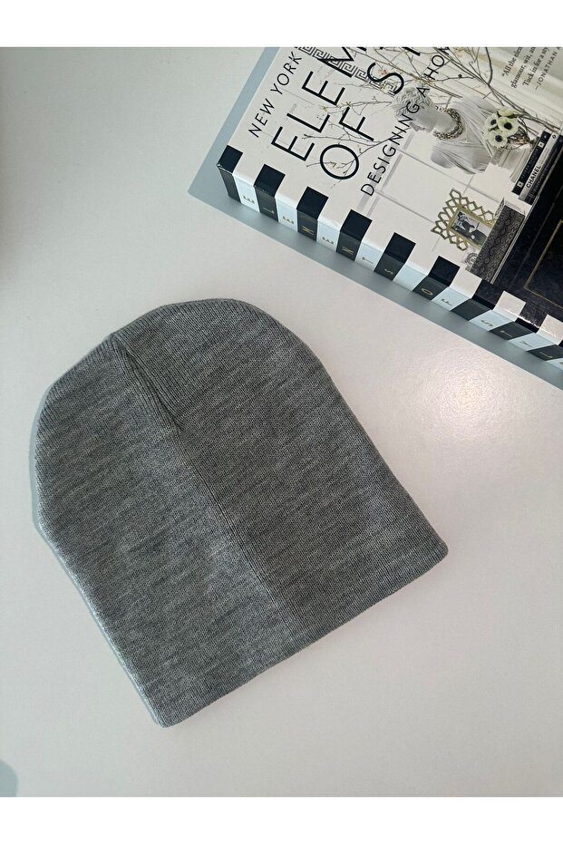 SOLID COLOR UNISEX BEANIE - 4