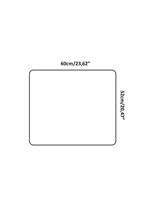 Cam Ocak Arkası Koruyucu Tezgah Ankastre Arkası Koruyucu 60x52 cm | Renkli Çiçekler - 3