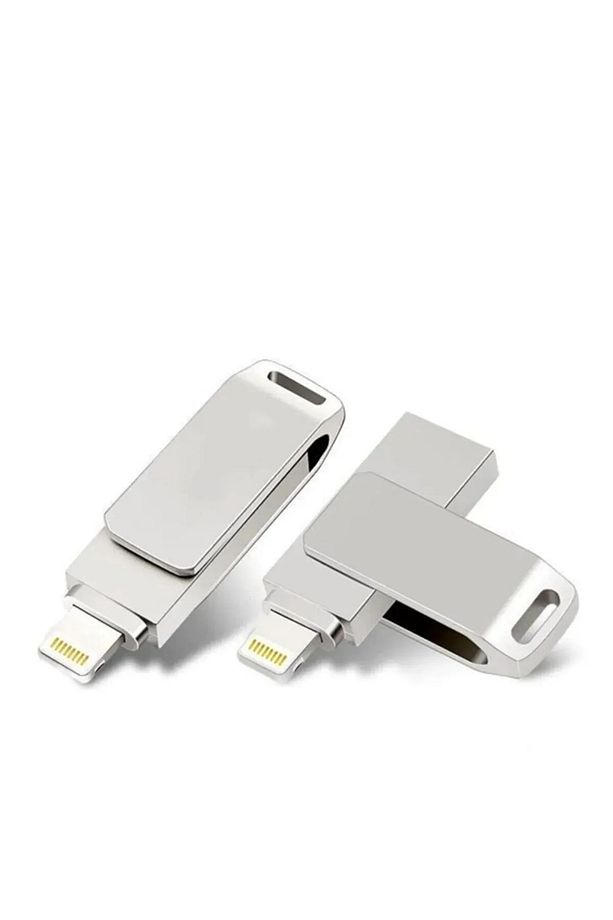 Iphone Flash Bellek Iphone - Pc Uyumlu Otg Flash 3.0 Usb Data Bellek - 1