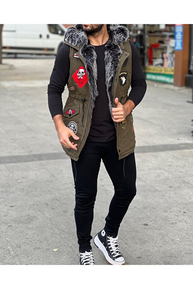 Kürklü kolsuz kaban - 2