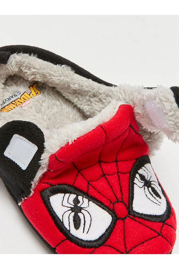 LCW STEPS Spiderman Baskılı Erkek Bebek Ev Ayakkabısı - 6