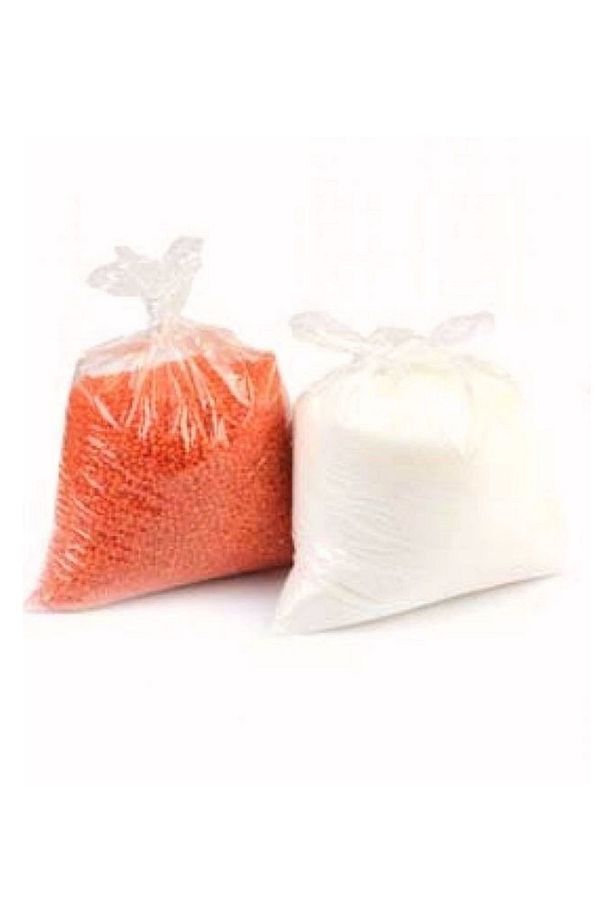 Naylon Torba 23x36cm Şeffaf Şeker Bakliyat Bakkaliye Torbası Dolap Poşeti Kalın 100 Adet - 3