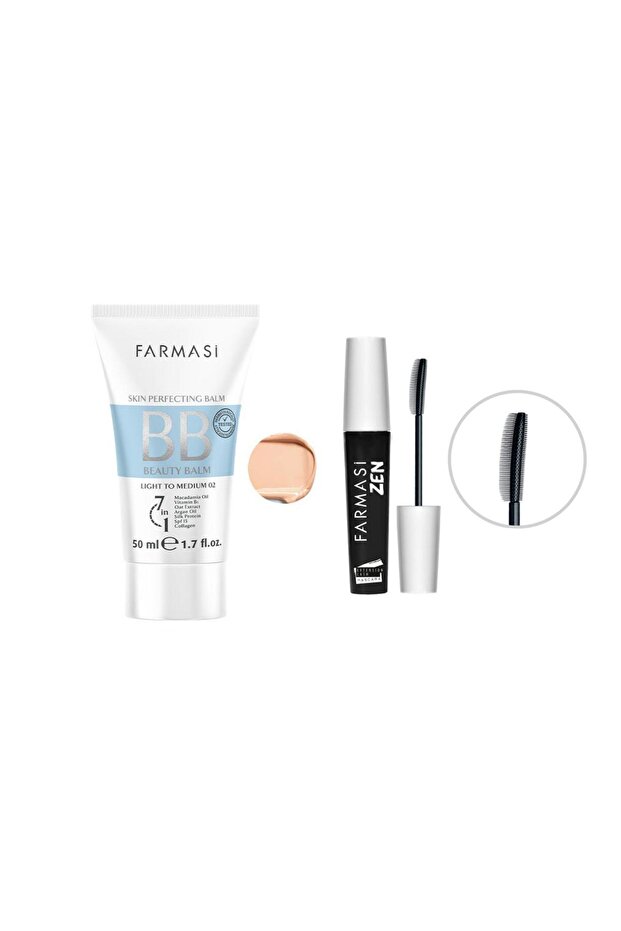50 ml 02 Bb Cream and Zen Mascara Set