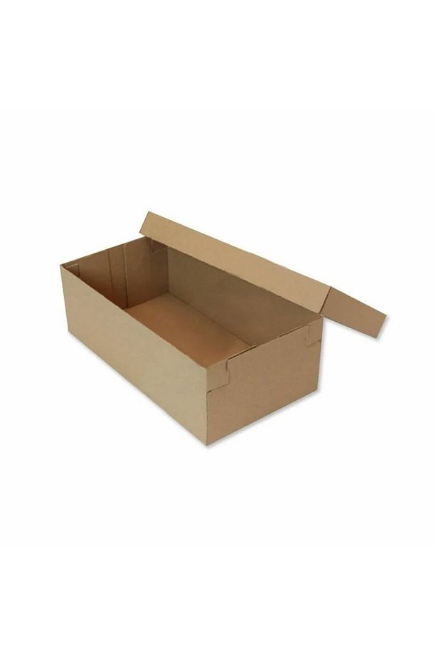 20X36X12 cm Esmer Kapaklı Ayakkabı Kutusu 10 Adet - 4