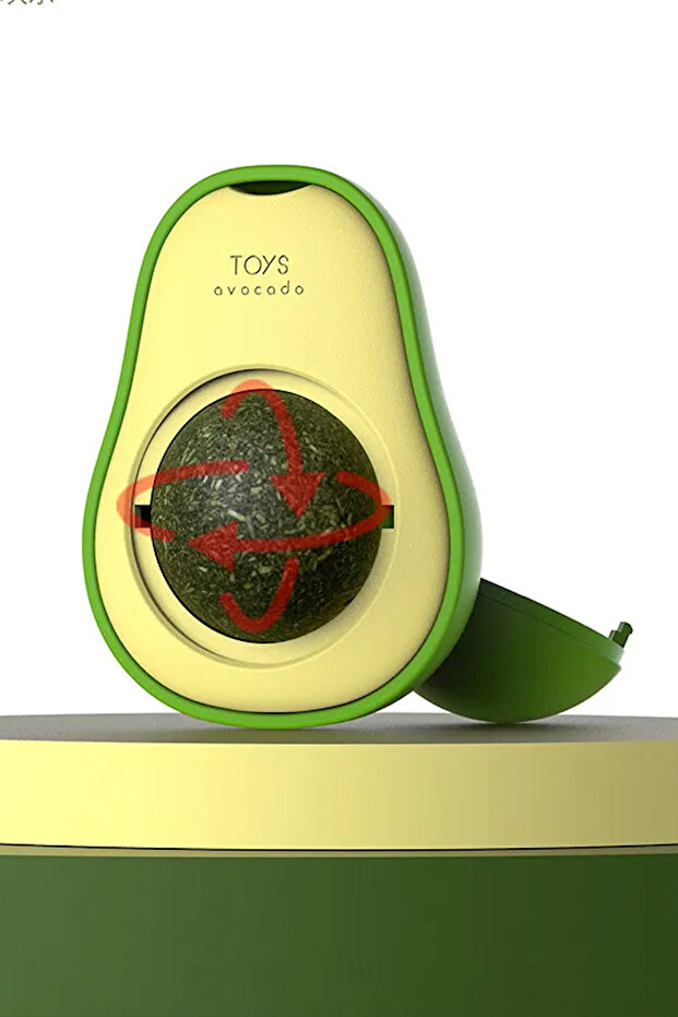 Cat Toy with Avocado and Catnip - 2