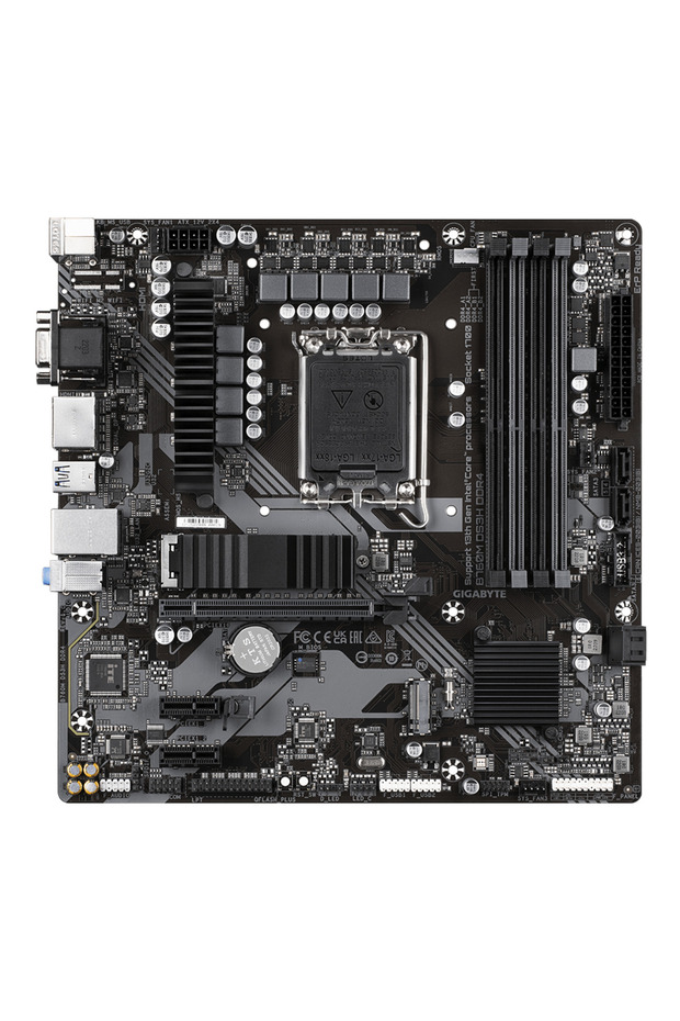 جيجابايت B760M-DS3H-DDR4 3200 ميجاهرتز (OC) M.2 ATX 1700p
