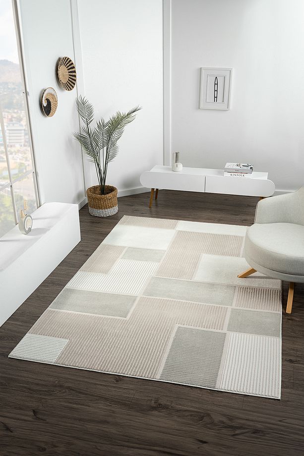 Versay Koleksiyonu Modern Dokuma Halı Salon Oturma Odası Koridor Halısı - 1