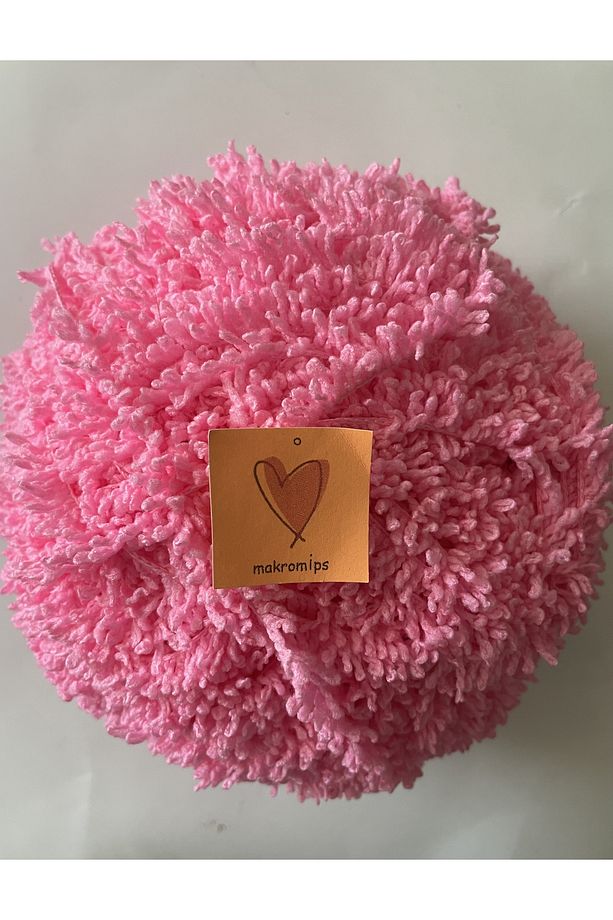 MAKROME İP (50 gr/metre) KUZUM KUZUCUK İPİ PELUŞ AYICIK ANAHTARLIK MAGNET DUVAR KAPI SÜSÜ - 1