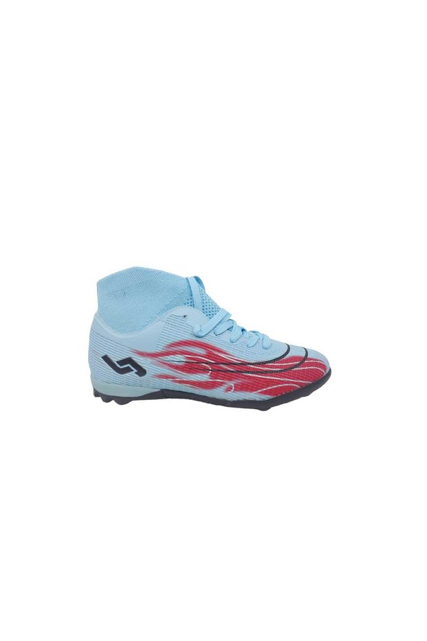 29677 Blue Men's Socks Model Astroturf Football Shoes