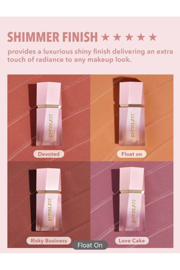 SHIMMER LIQUID BLUSH •FLOAT ON - 2