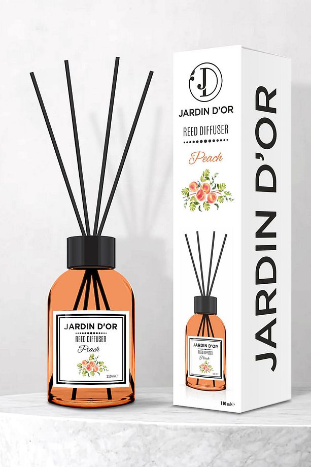Peach Reed Dıffuser Çubuklu Oda Kokusu 110 Ml 8681529300226 - 4