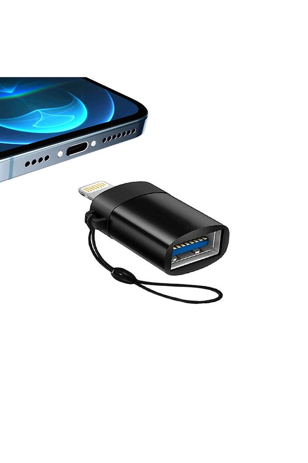 iPhone iPad Uyumlu USB Dönüştürücü Otg Adaptör Apple Lightning - USB 3.0 Aktarıcı - 1