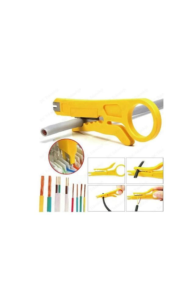 Kablo Soyma Aparatı Kablo Sıyırıcı Soyucu Kablo Açıcı - 2