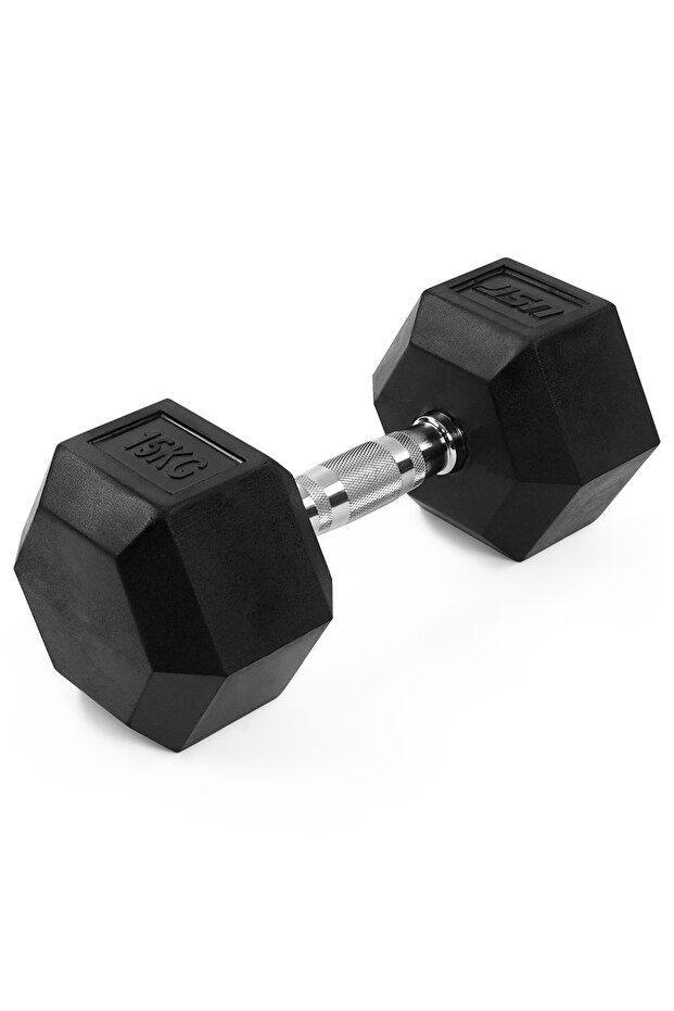Hex1500 15 Kg Köşeli Dambıl - 1