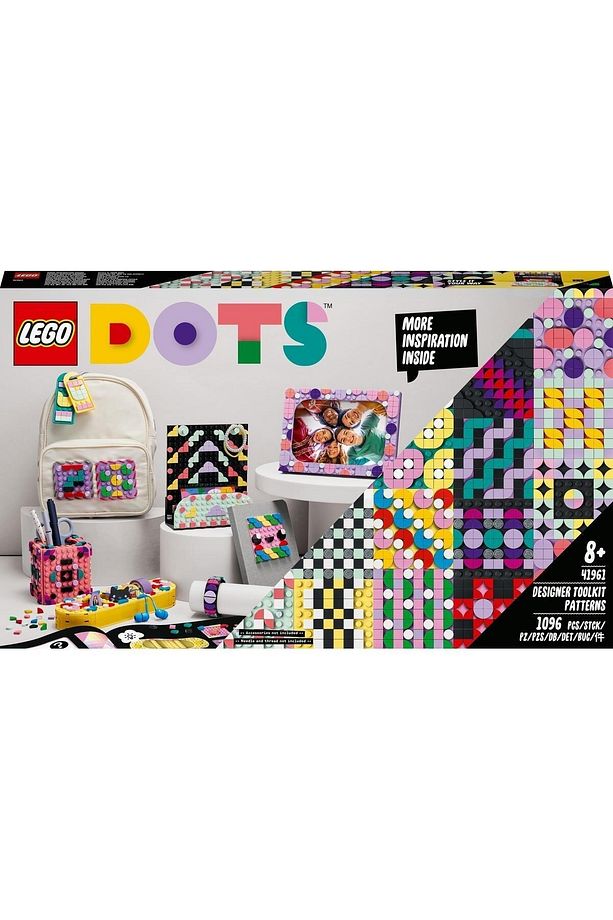 ® DOTS Tasarımcı Seti – Desenler 41961 -8 Yaş ve Üzeri için Yaratıcı Kendin Yap Seti(1096 Parça) - 4