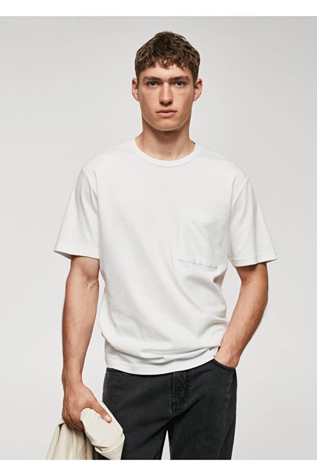 %100 pamuklu cepli tişört - 1