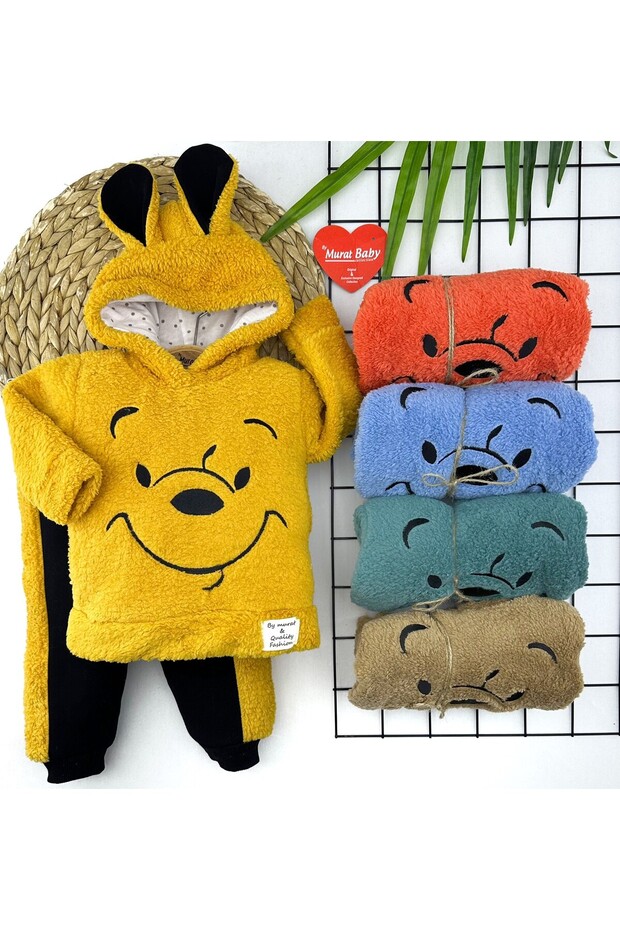 HOODED WINNIE THE POOH WELSOFT SET